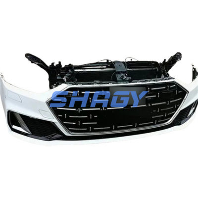 2019-2023 Audi A7 suku cadang lengkap depan bumper perakitan hidung potong penggantian