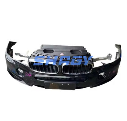 Carbon Fiber Front Bumper Lip Chin Untuk BMW F16 X6 Sedan 2016-2020