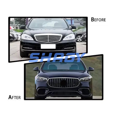W221 Mercedes Benz W221 S600 S500 S350 W222 Maybach Lampu Bagian Depan Bagian Belakang Tutup Trunk