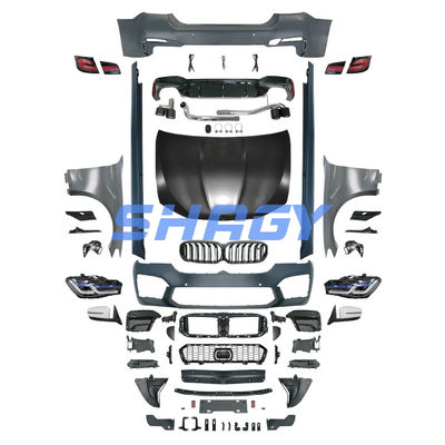 BMW F10 Body Kit Upgrade ke G30 G38 M Tech Model Bagian Karoseri Mobil yang Dimodifikasi